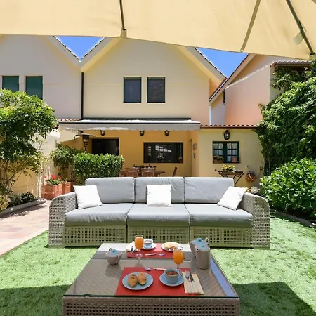 Villa House With Cozy Garden Bbq And Free Parking Santa Brígida Exterior foto